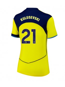 Billige Tottenham Hotspur Dejan Kulusevski #21 Tredjedrakt Dame 2025-26 Kortermet Billige Tottenham Hotspur Dejan Kulusevski #21 Tredjedrakt Dame 2025-26 Kortermet
